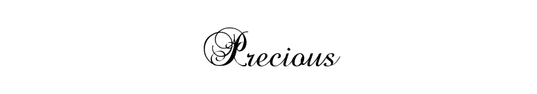 Precious font preview