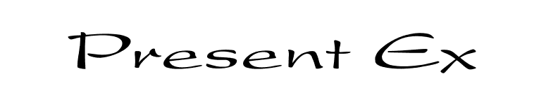 Present Ex font preview