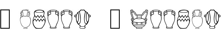 Pretty Pottery font preview