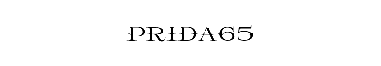 Prida65 font preview