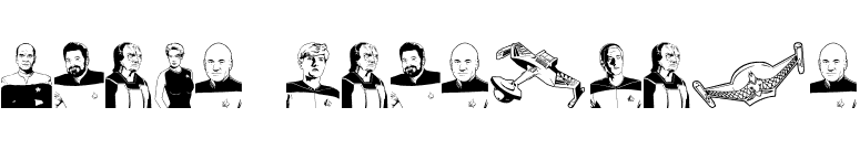 Prime Directive font preview