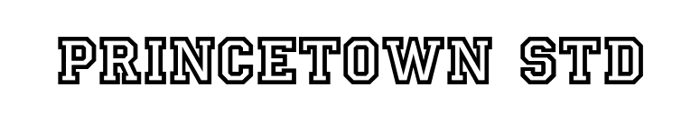 Princetown Std font preview