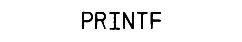 PRINTF font preview