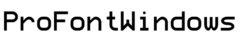 ProFontWindows font preview