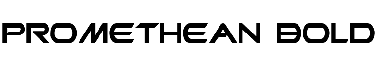 Promethean Bold font preview