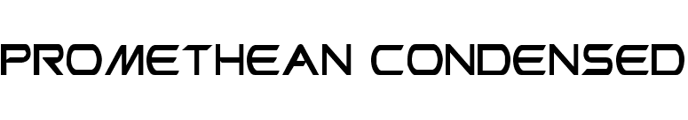 Promethean Condensed font preview