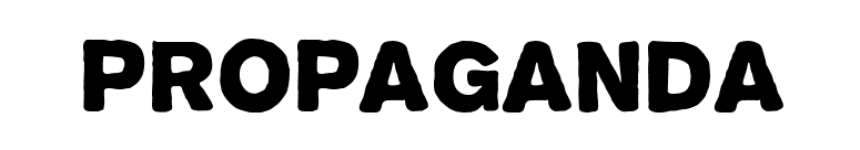 Propaganda font preview