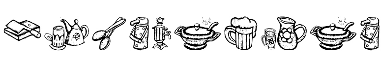 PrositBats font preview