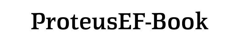 ProteusEF-Book font preview