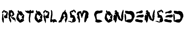Protoplasm Condensed font preview