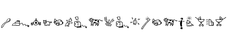 Providence-Dingbats font preview