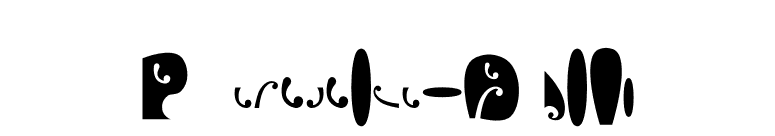 Psychedelic-Avalon font preview