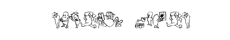 PsychoPaths font preview