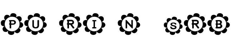 PU-RI-N (sRB) font preview