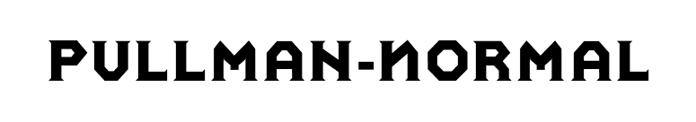 Pullman-Normal font preview