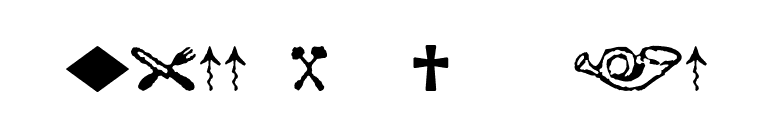 Pullman-Symbol font preview