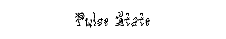 Pulse State font preview