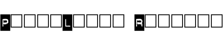 PunchLabel Regular font preview