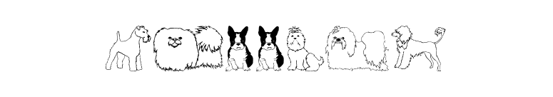 Puppins font preview