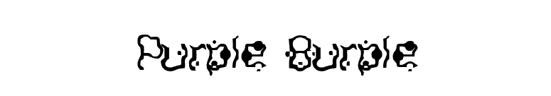 Purple Burple font preview