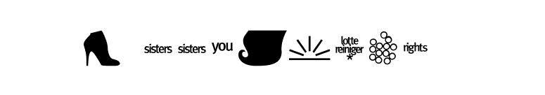 PussyGalore font preview