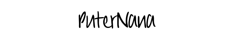 PuterNana font preview