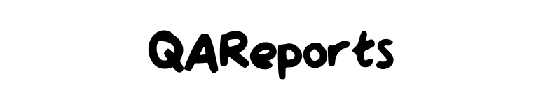 QAReports font preview