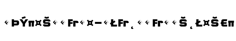 QTypeSquare-BlackMajusclesEp font preview