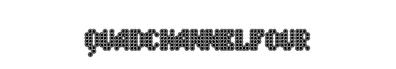 QuadChannelFour font preview