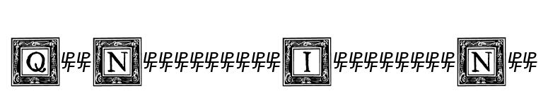 QuaNauticale_Initials_No2 font preview