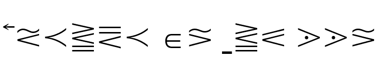 Quanta Pi One SSi font preview