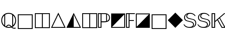 QuantaPiFourSSK font preview
