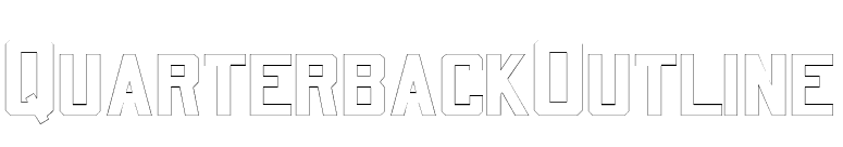 QuarterbackOutline font preview