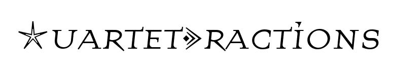 QuartetFractions font preview
