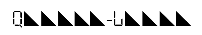 Quartz-Light font preview