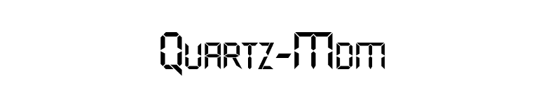 Quartz-Mdm font preview