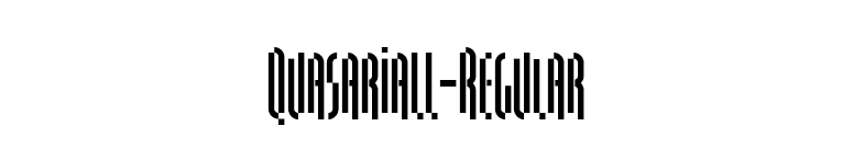 QuasariaLL-Regular font preview