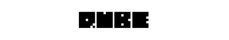 QUBE font preview