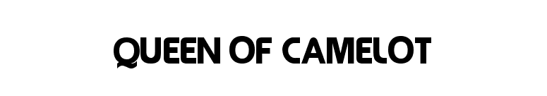Queen of Camelot font preview