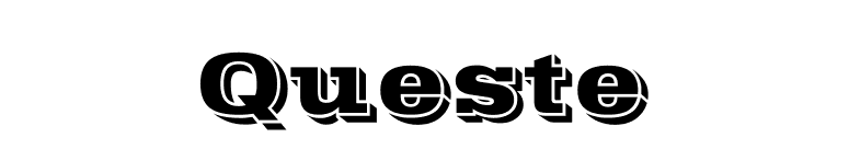 Queste font preview