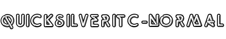 QuicksilverITC-Normal font preview