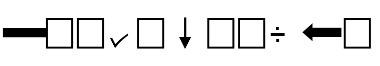 QuickType Pi font preview