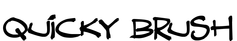 Quicky Brush
 font preview