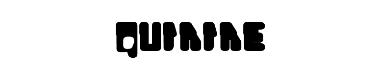 Quinine font preview