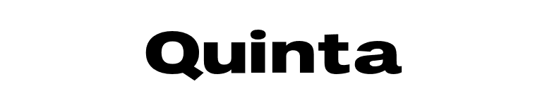 Quinta font preview