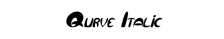Qurve Italic font preview