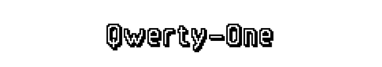 Qwerty-One font preview