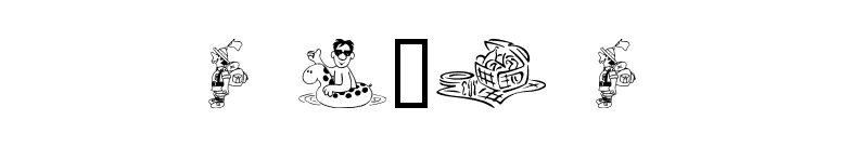R and R font preview