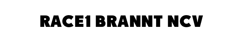 RACE1 Brannt NCV font preview