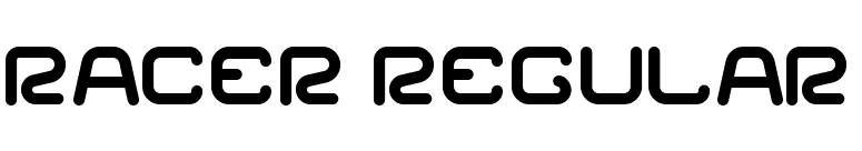 Racer Regular font preview